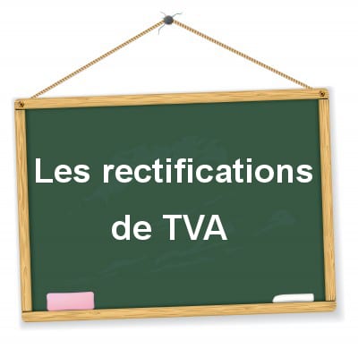 Comptabilisation des rectifications de TVA