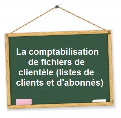 comptabilisation fichiers clients